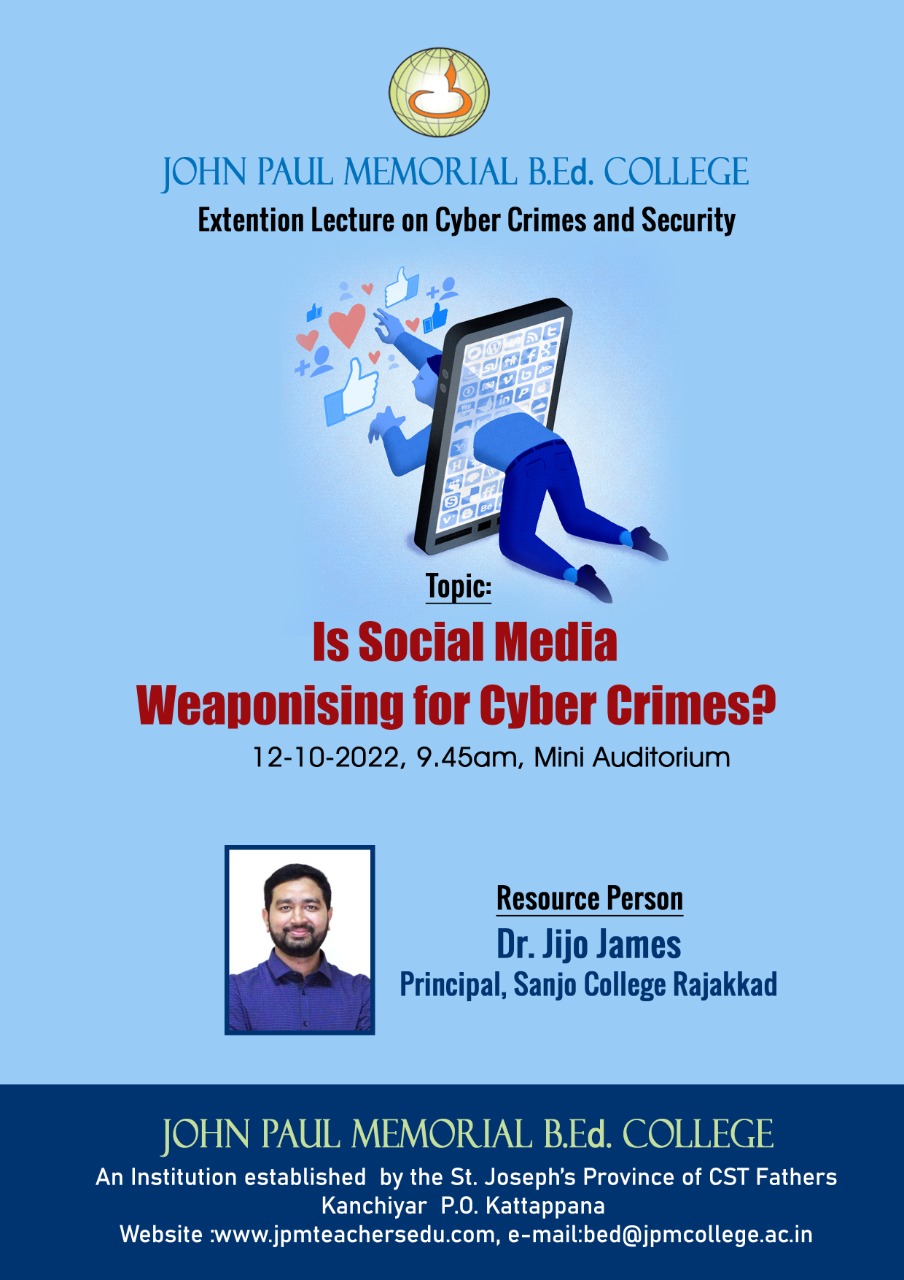 Lecture on Cyber Crimes and Security